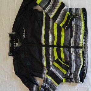 Zoot Wind Swell jacket in Black/Spring Green